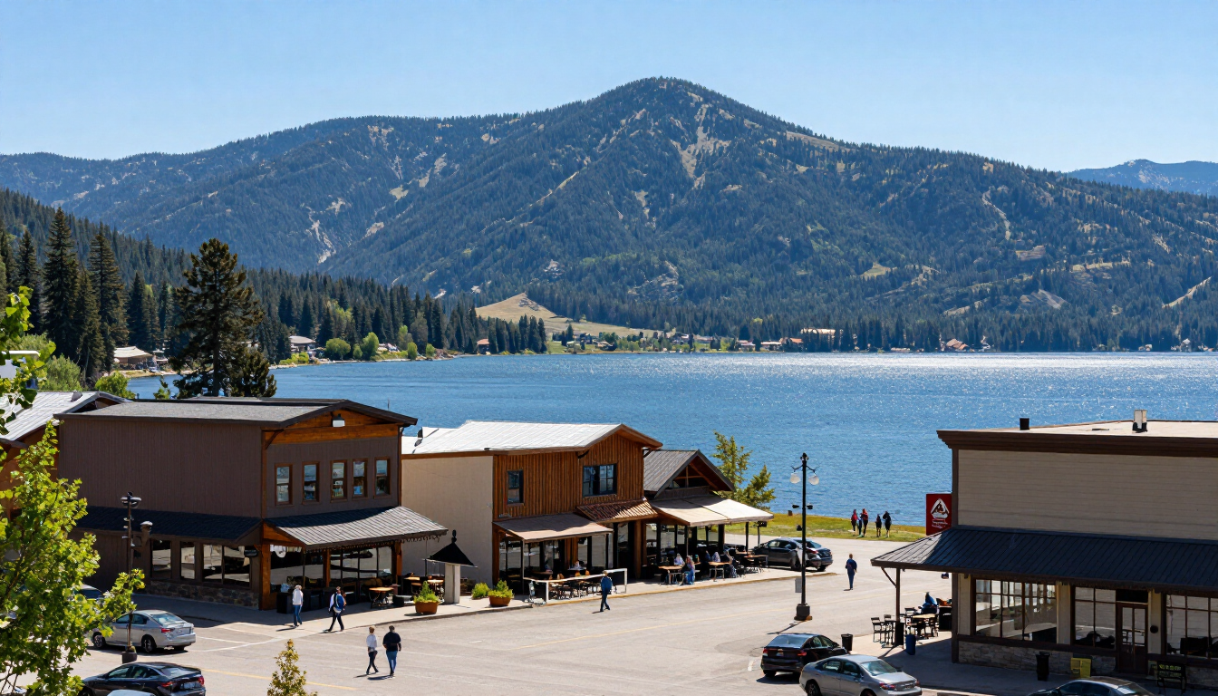 Luxury custom home, McCall, Idaho