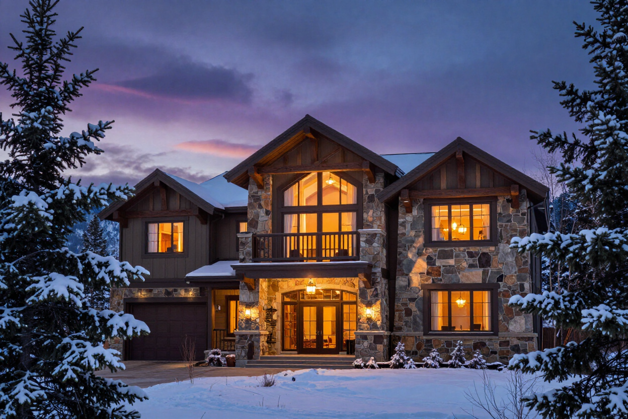 Luxury home in Whitetail Club, McCall, Idaho