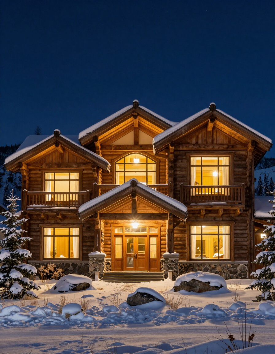 Luxury custom mountain home in McCall, Idaho