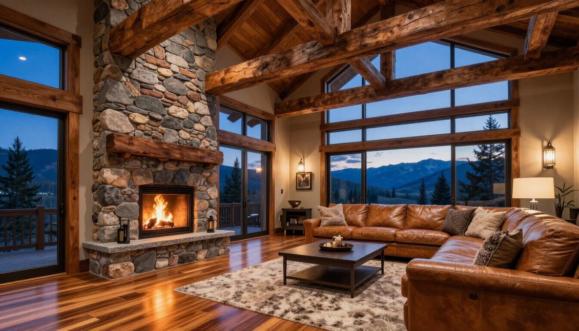 Luxury custom home construction in McCall Idaho
