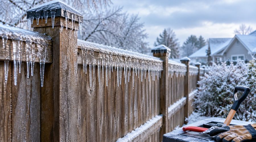 winter fence protection Gastonia NC