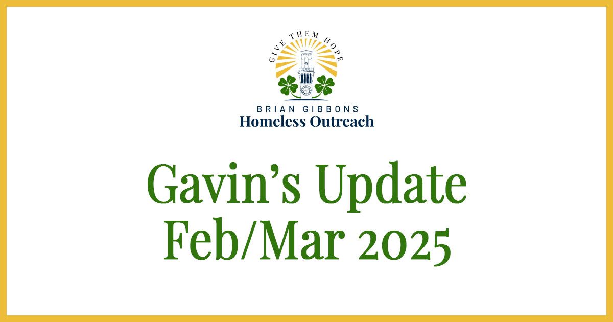 Gavin's Update - February/March 2025