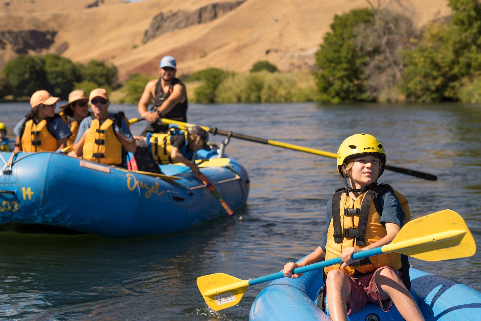 Deschutes River trips are awesome family fun in Central Oregon. 