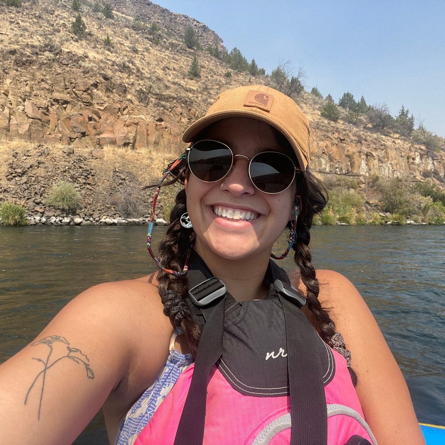 Rylan is from Helena, Montana. Rylan started guiding because he thought it would be a great environment to learn how to swim!