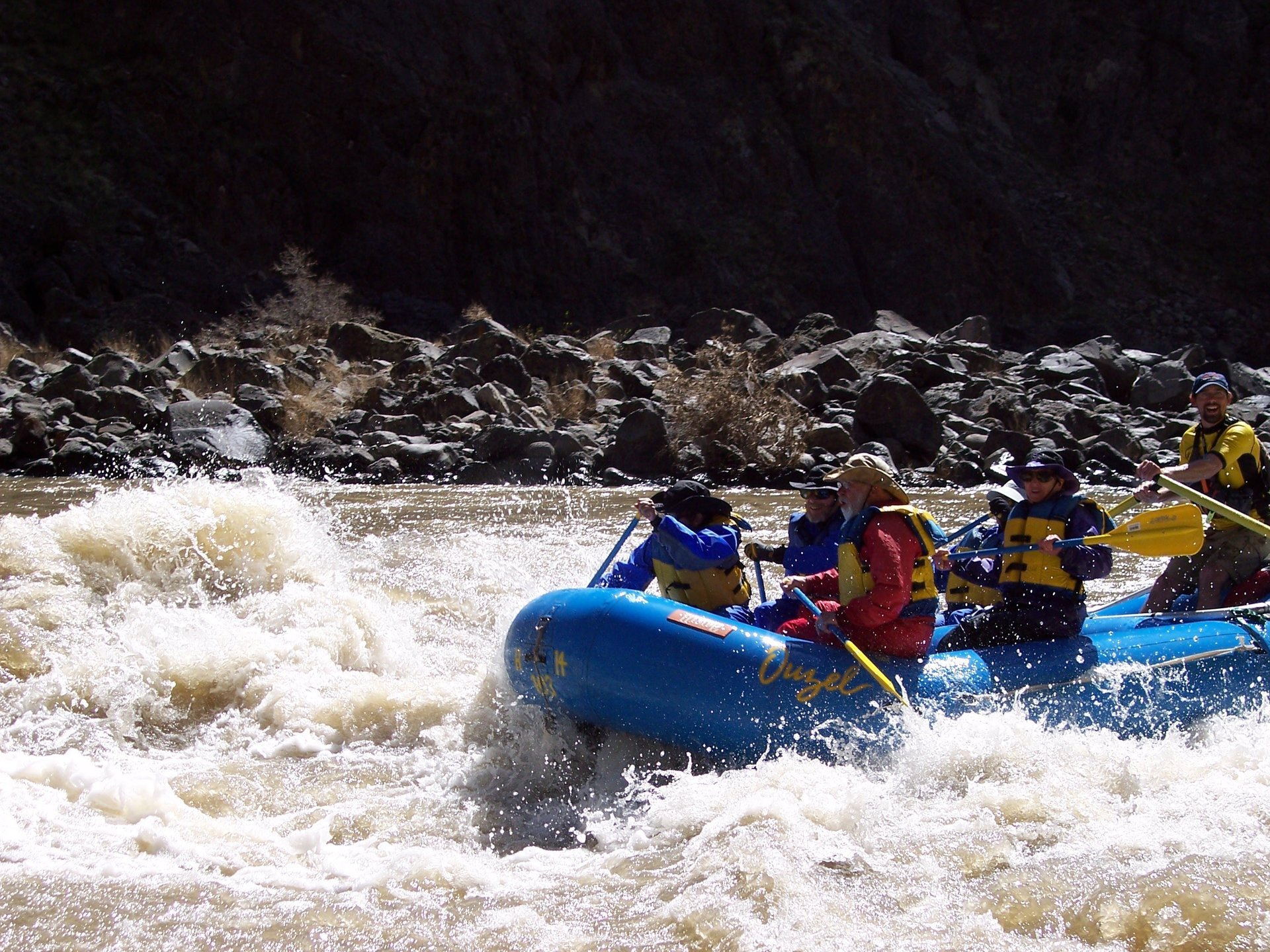 Owyhee River in Easter Oregon has exciting rapids and unique geography.