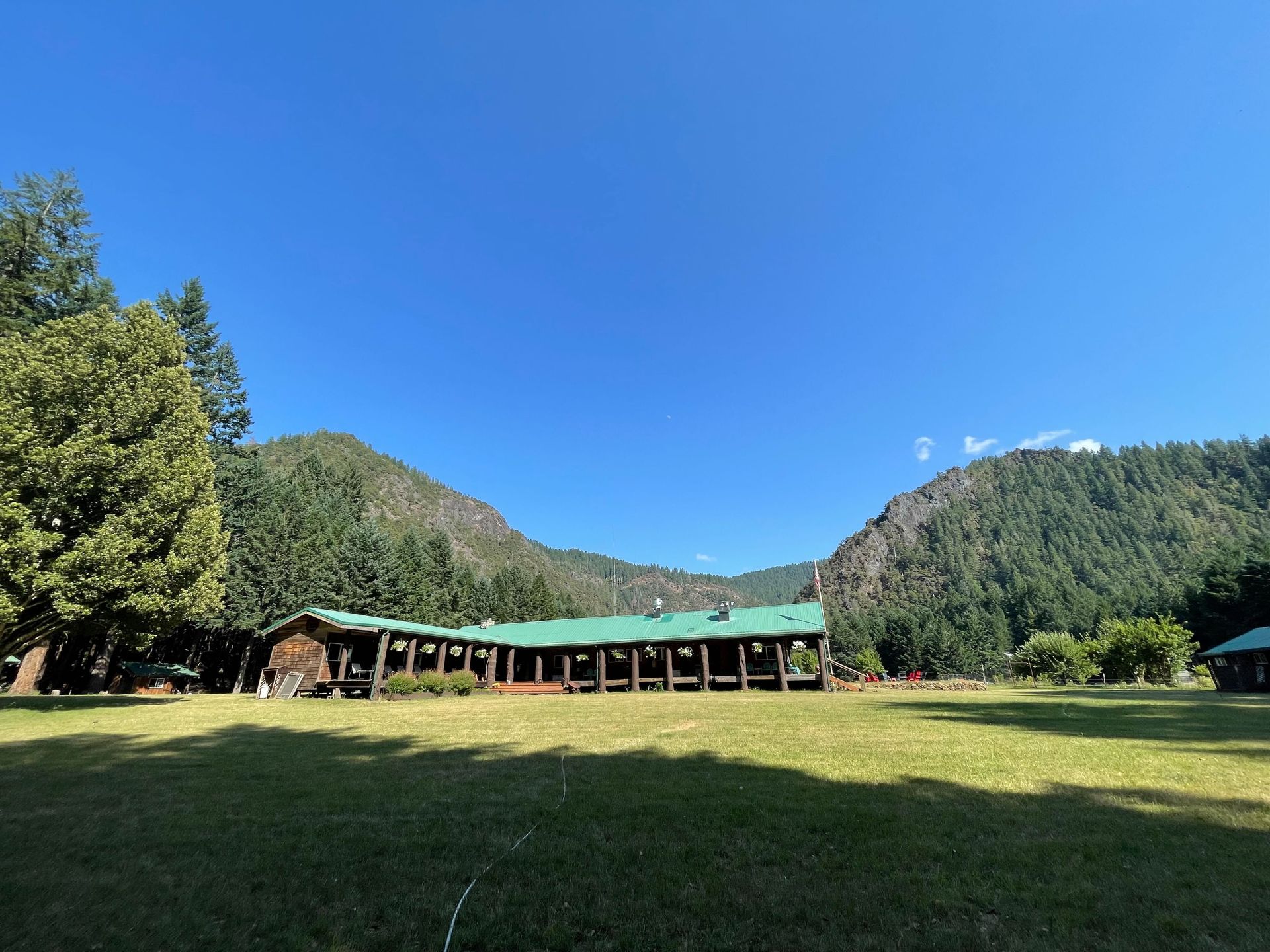A Western novelist, Zane Grey’s historic fishing camp on the Rogue River.