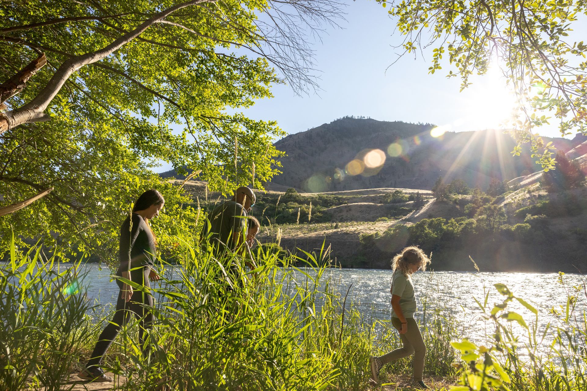 Long summer days are perfect for exploring the Deschutes River.