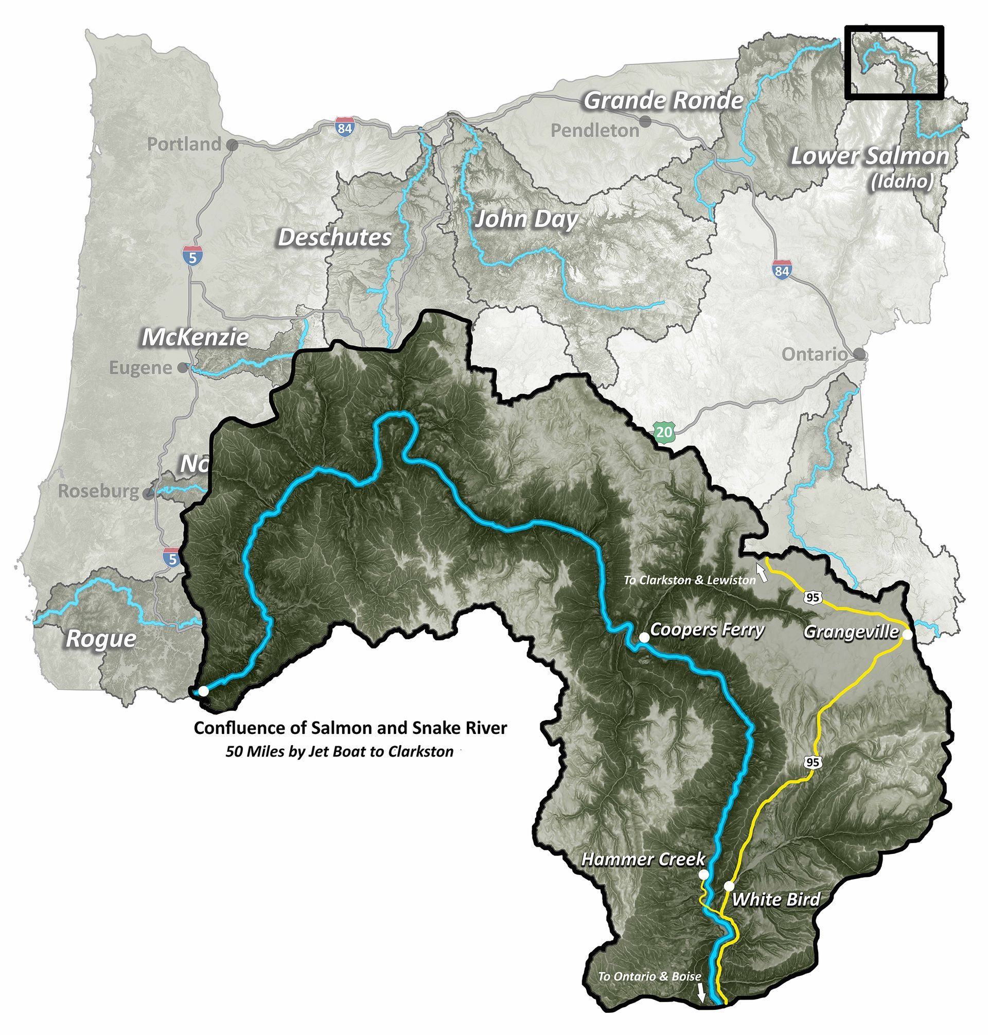Salmon River is a perfect Idaho outdoor adventure for the whole family.