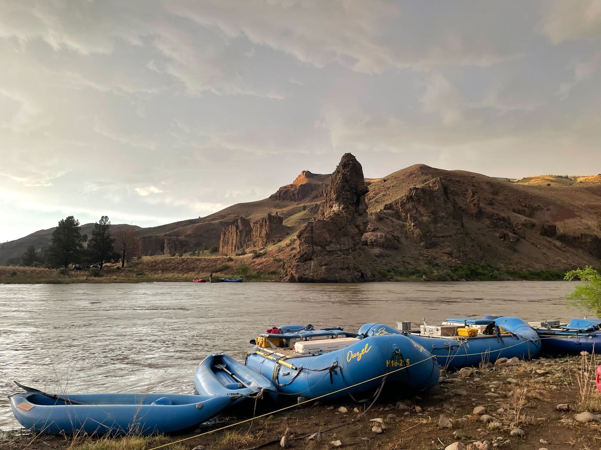 The ever-changing scenery makes river adventures never get old.