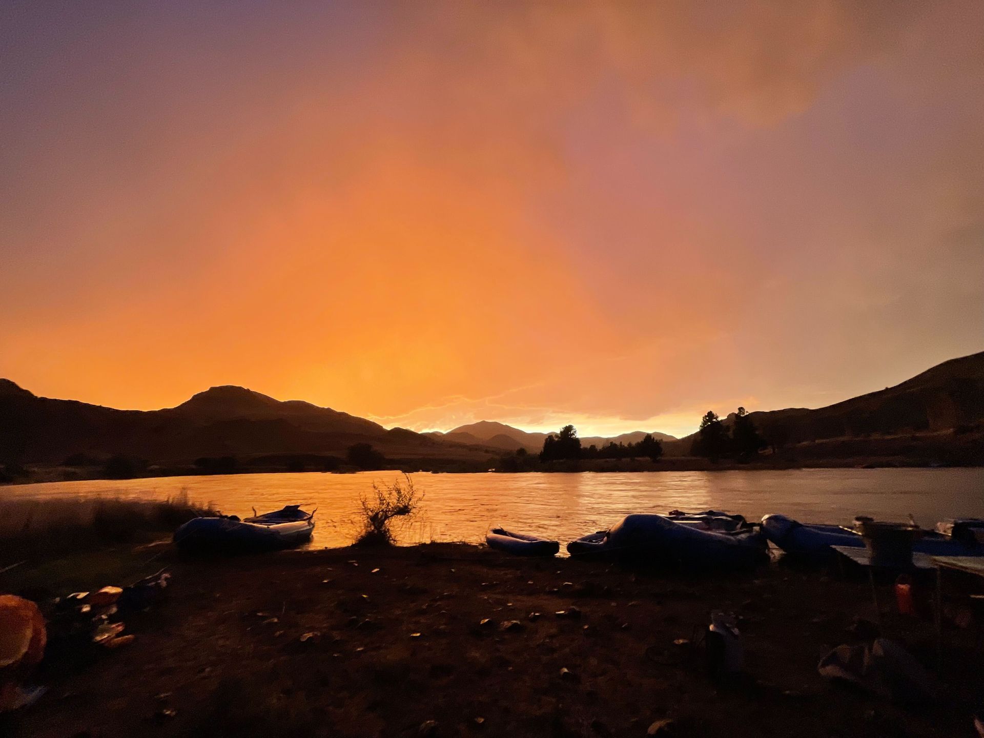 Sunsets on the river are spectacular and should be on your Oregon adventure list.
