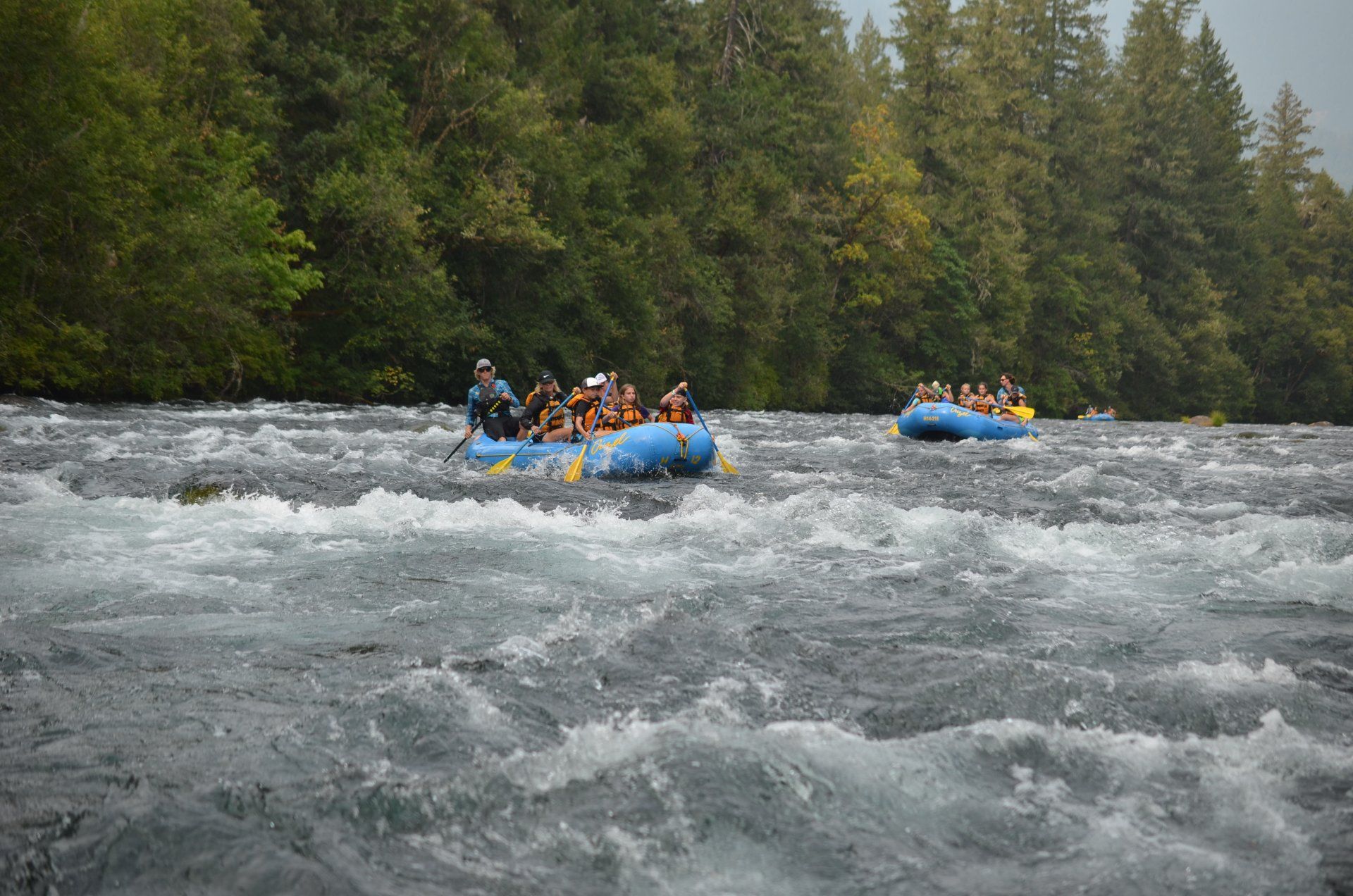 McKenzie River offers a great outdoor activity near Bend, Oregon. 