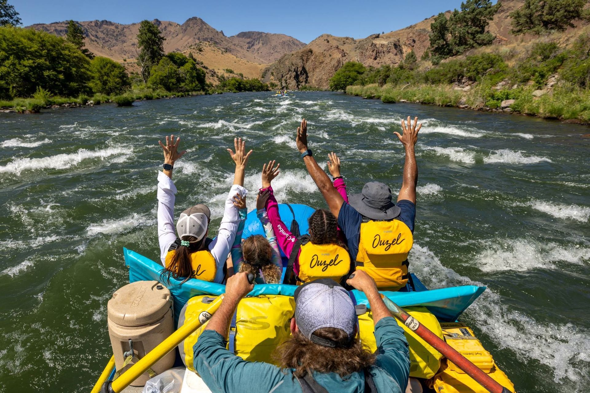 Our Oregon rafting trips provide a beautiful scenery and connection with nature.