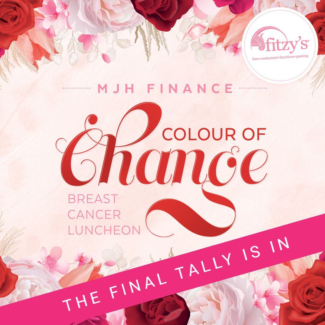 The final tally is in the colour of chance breast cancer luncheon