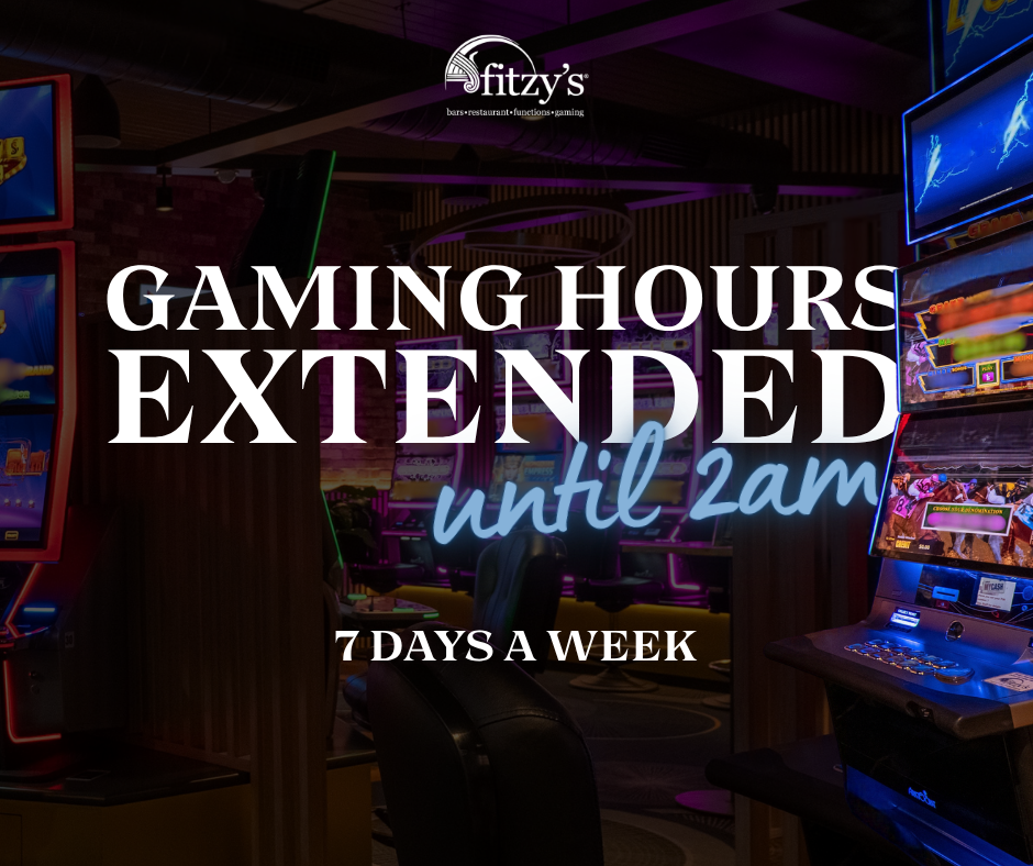 gaming hours extended to 2AM!
