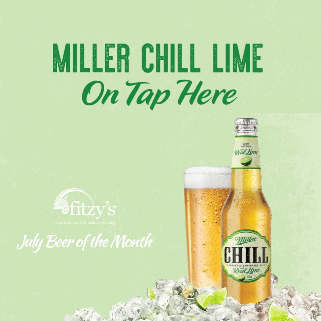 A bottle of miller chill lime beer next to a glass of beer