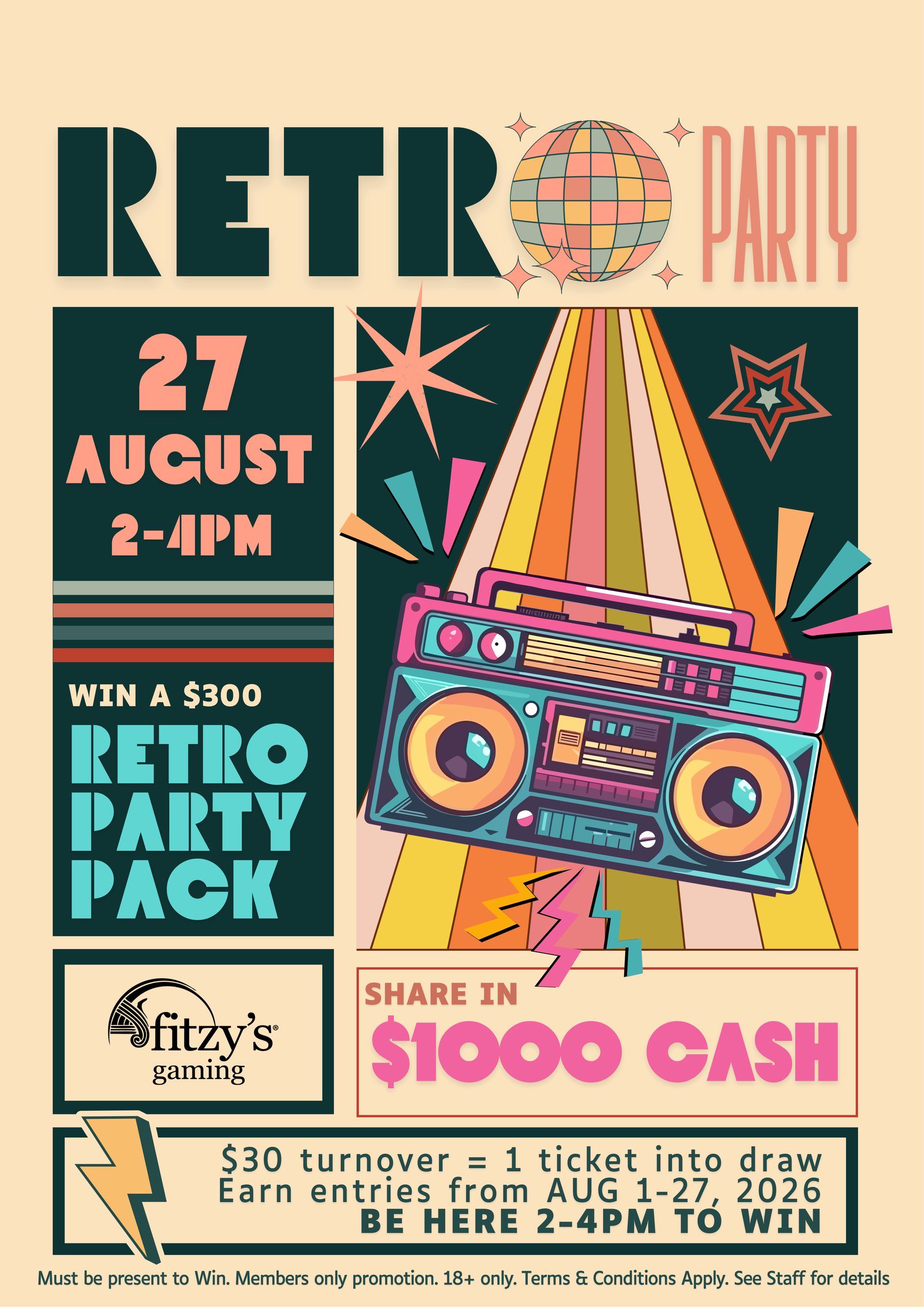 An advertisement for a $1000 cash giveaway with a winter warmer theme