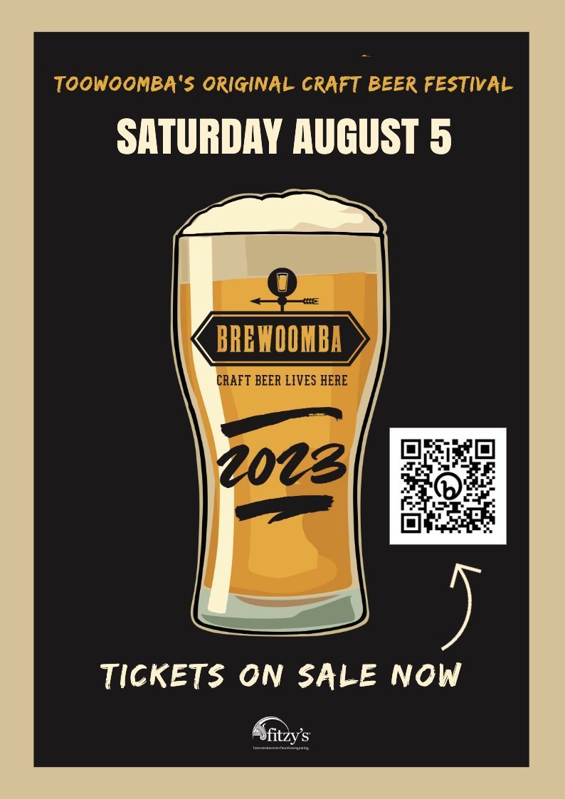 A poster for the toowoomba 's original craft beer festival