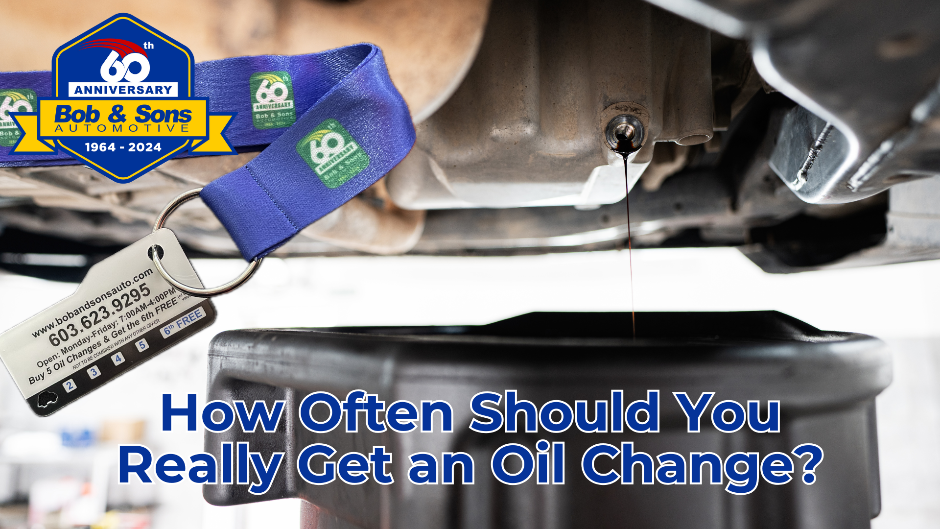 Discover the importance of regular oil changes for your vehicle's health, the factors influencing oil change frequency, and practical tips to maintain engine efficiency. Learn why Bob & Sons Automotive is the trusted choice for expert oil change services and explore their Oil Change Loyalty Program for added benefits. Keep your car running smoothly by understanding recommended intervals and using quality products.