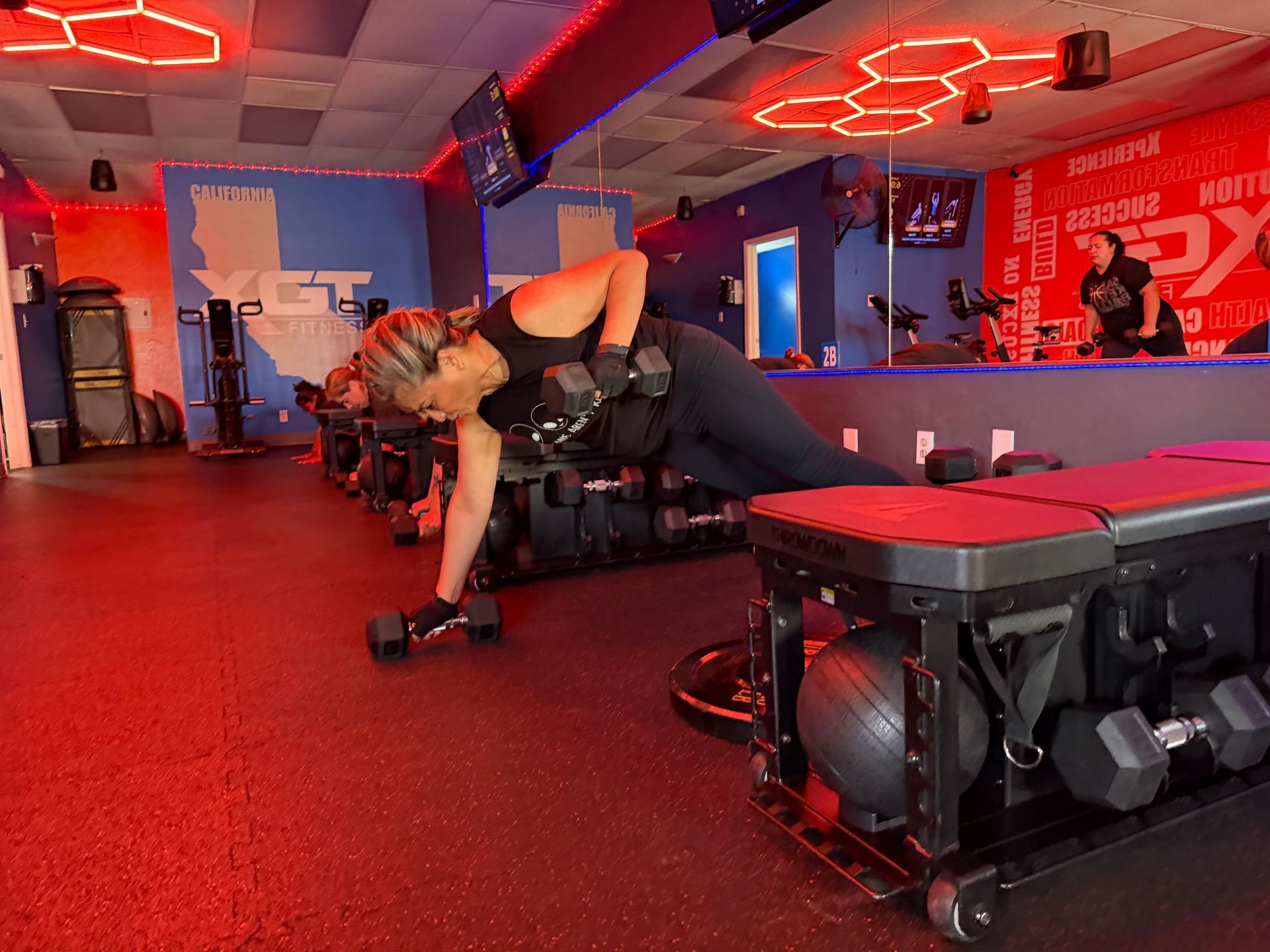 Woman Doing Push Ups