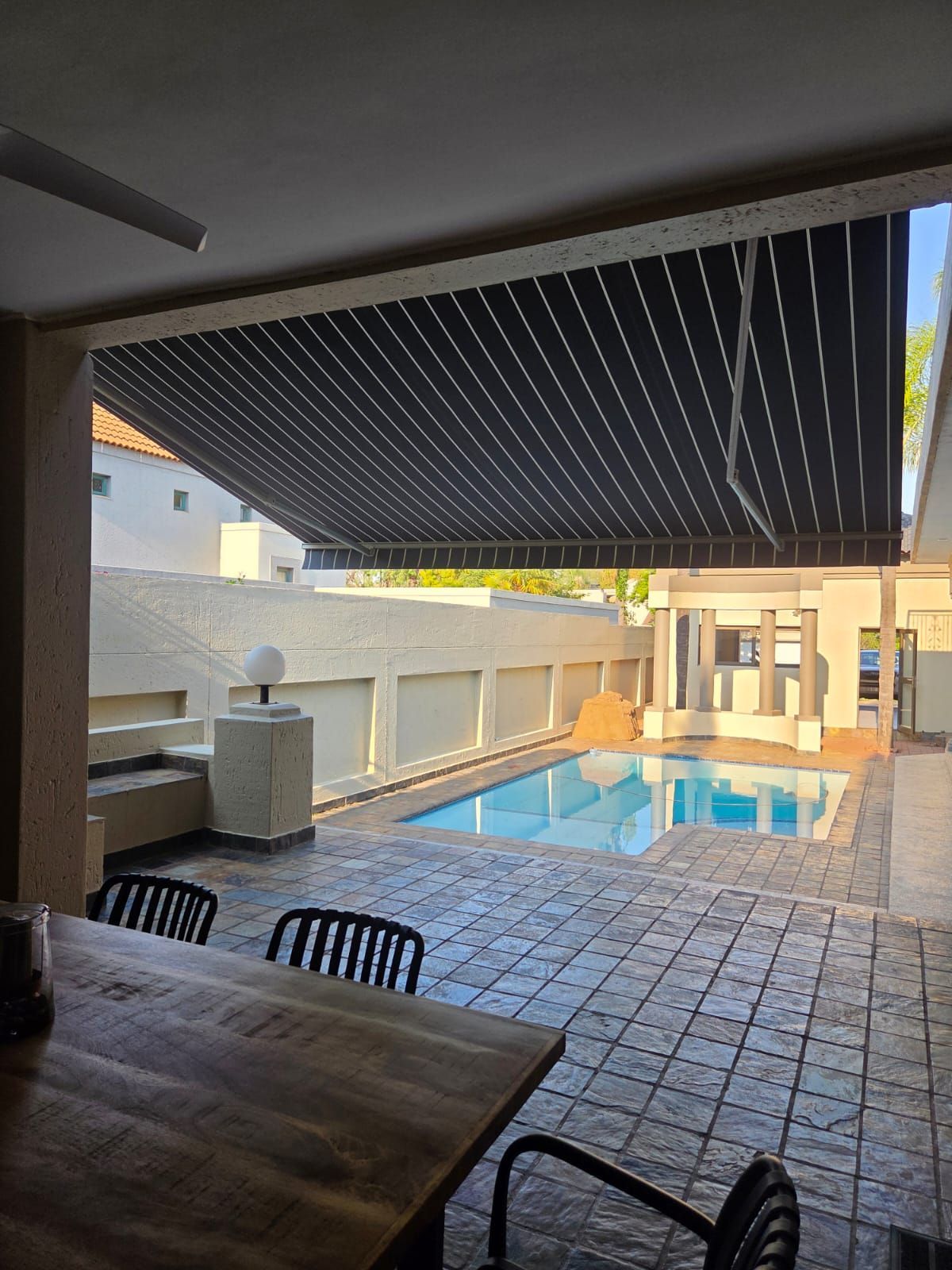 Awnings installed by SunShade in Pretoria and Johannesburg