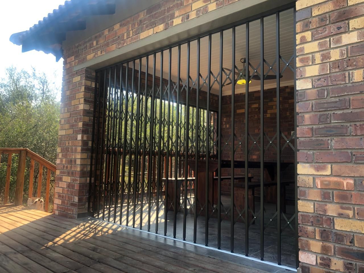 Security solutions installed by SunShade in Johannesburg and Pretoria.