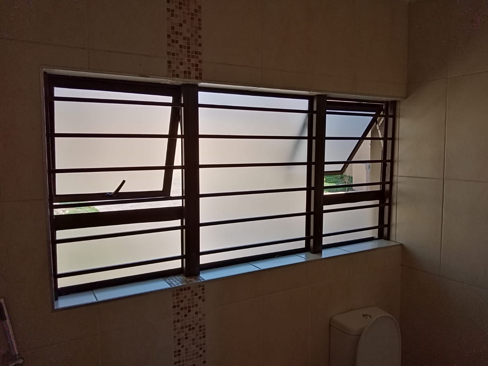 Burglar bars installed by SunShade in Pretoria and Johannesburg.