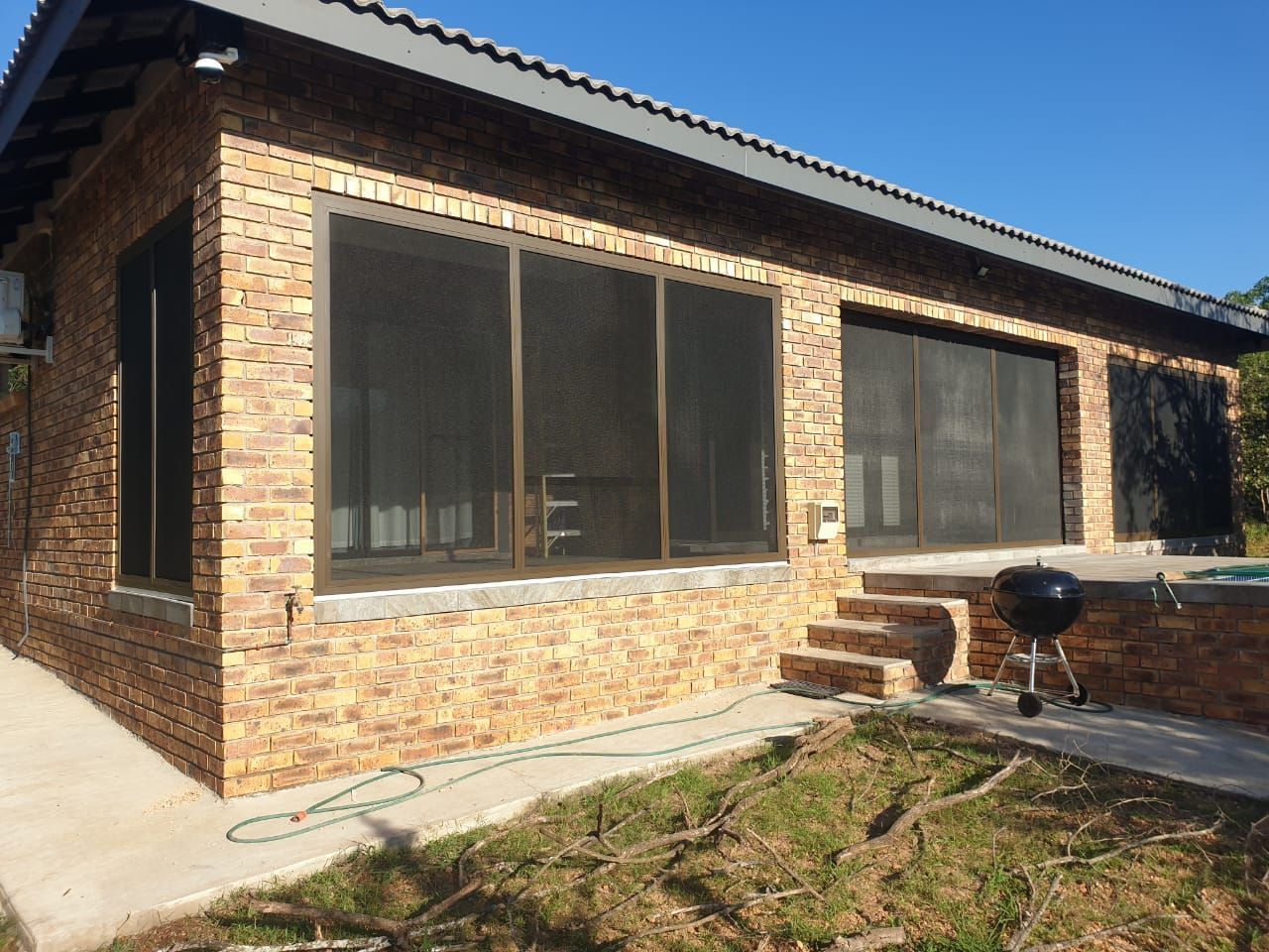 Security screens installed by SunShade in Pretoria & Joburg.