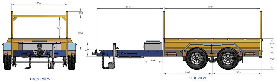 Box Trailers | Strength and Versatility with Ox Trailers