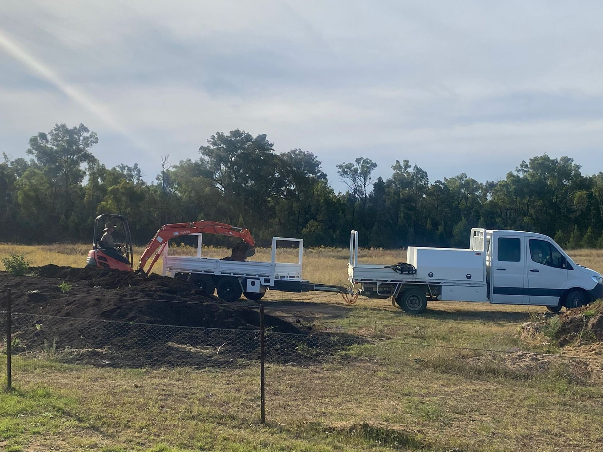 Matt Anderson's Ox Trailers Rear Tipper Trailer Review