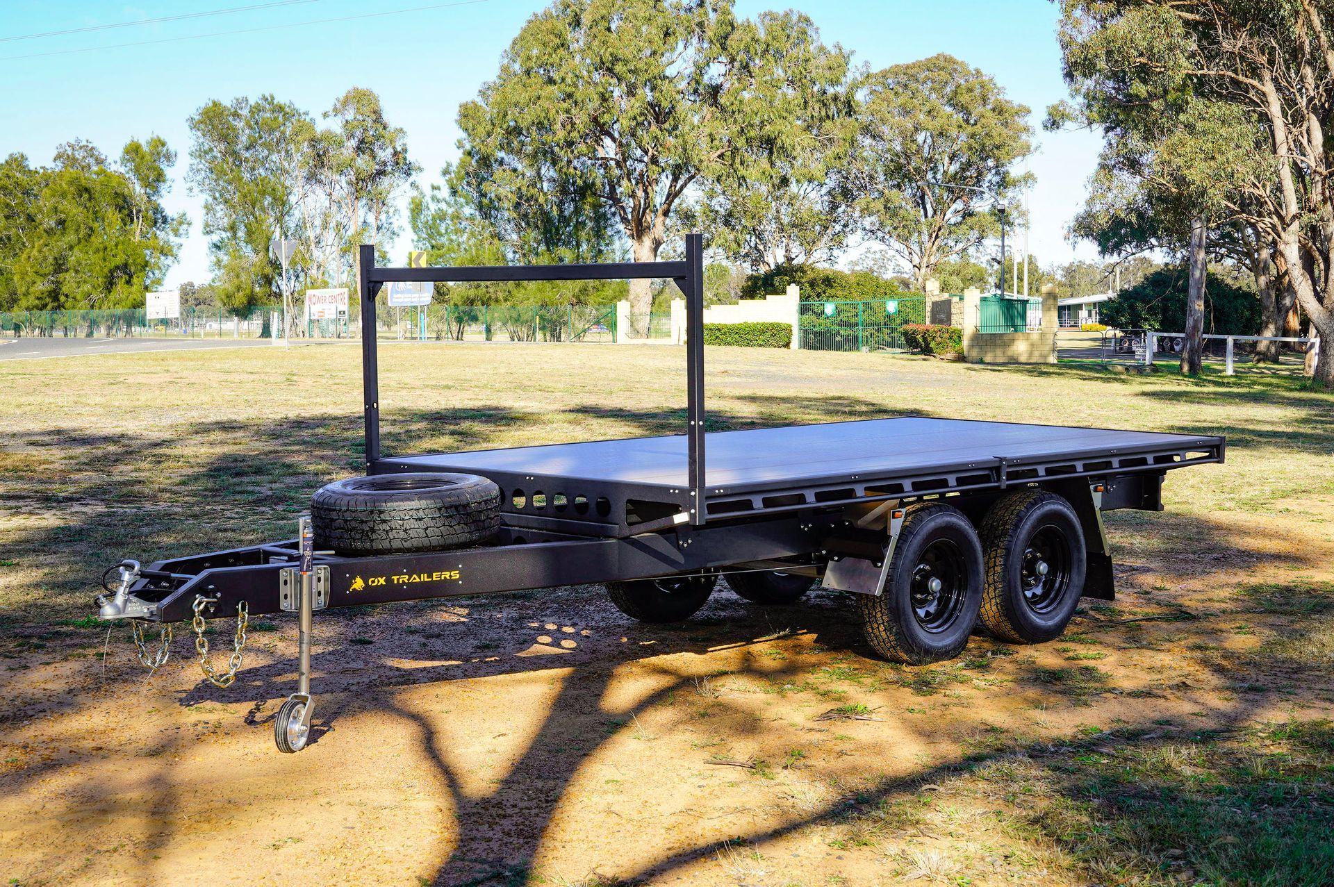 Flat Top Trailer For Sale at Ox Trailers in Warwick, QLD. Australia's best quality built trailers.