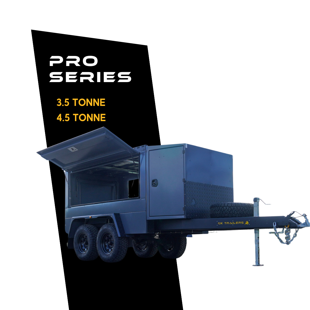 Pro series builders trailers 4.5t. custom-made builders trailers.