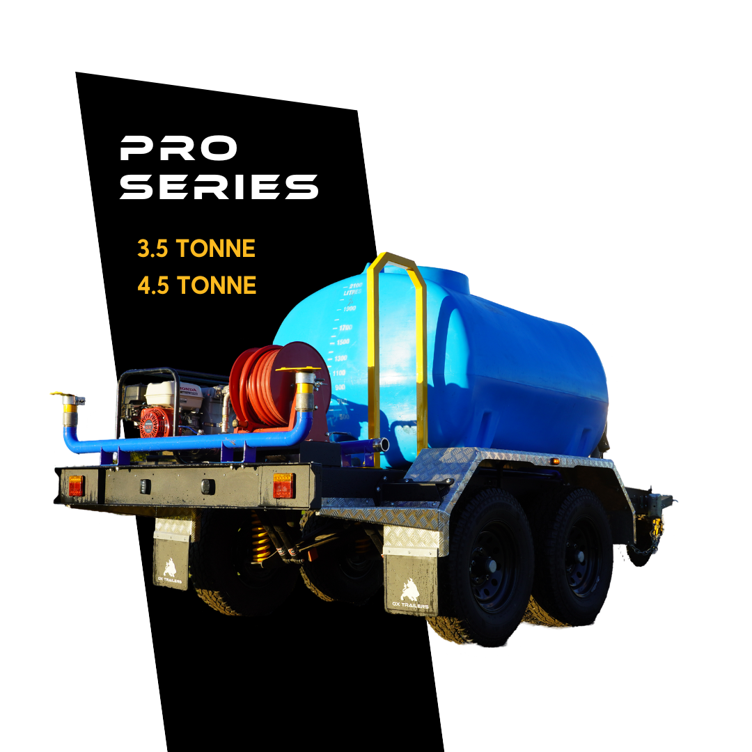 the pro series water trailer