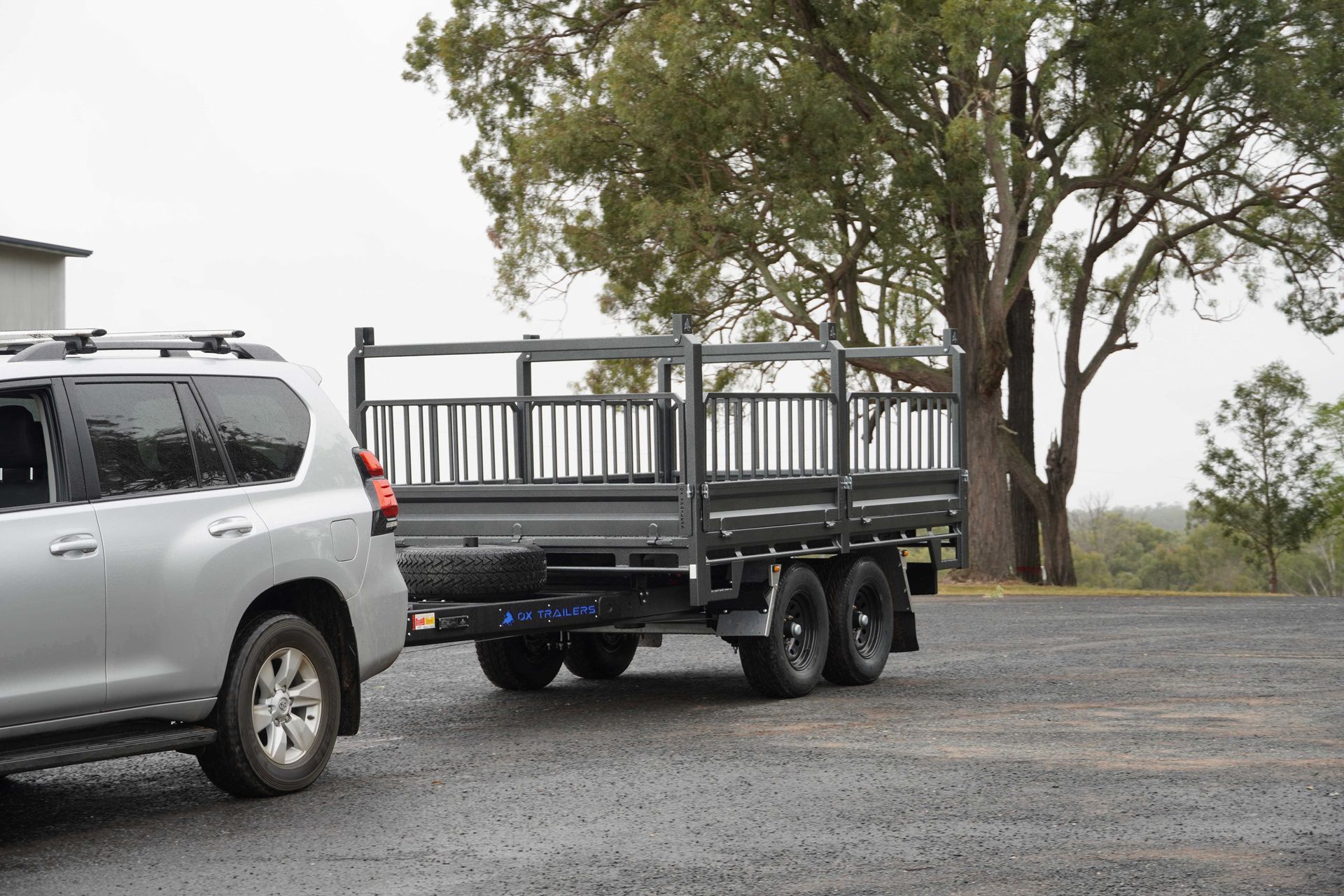Backing up tow vehicle to hitch-up trailer