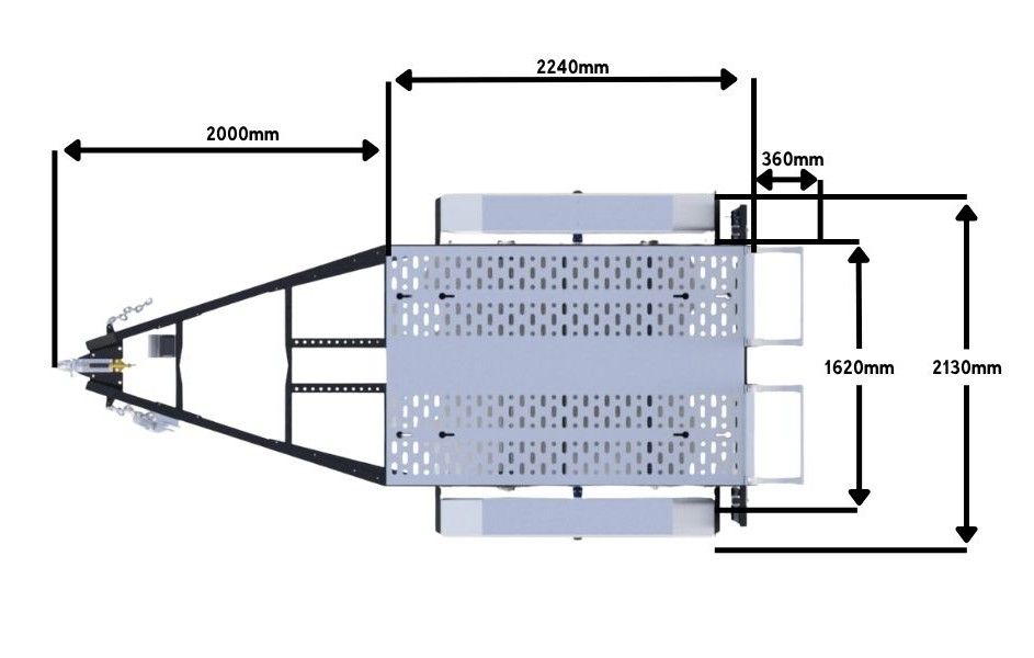 internal load capacity of an ox base series plant trailer