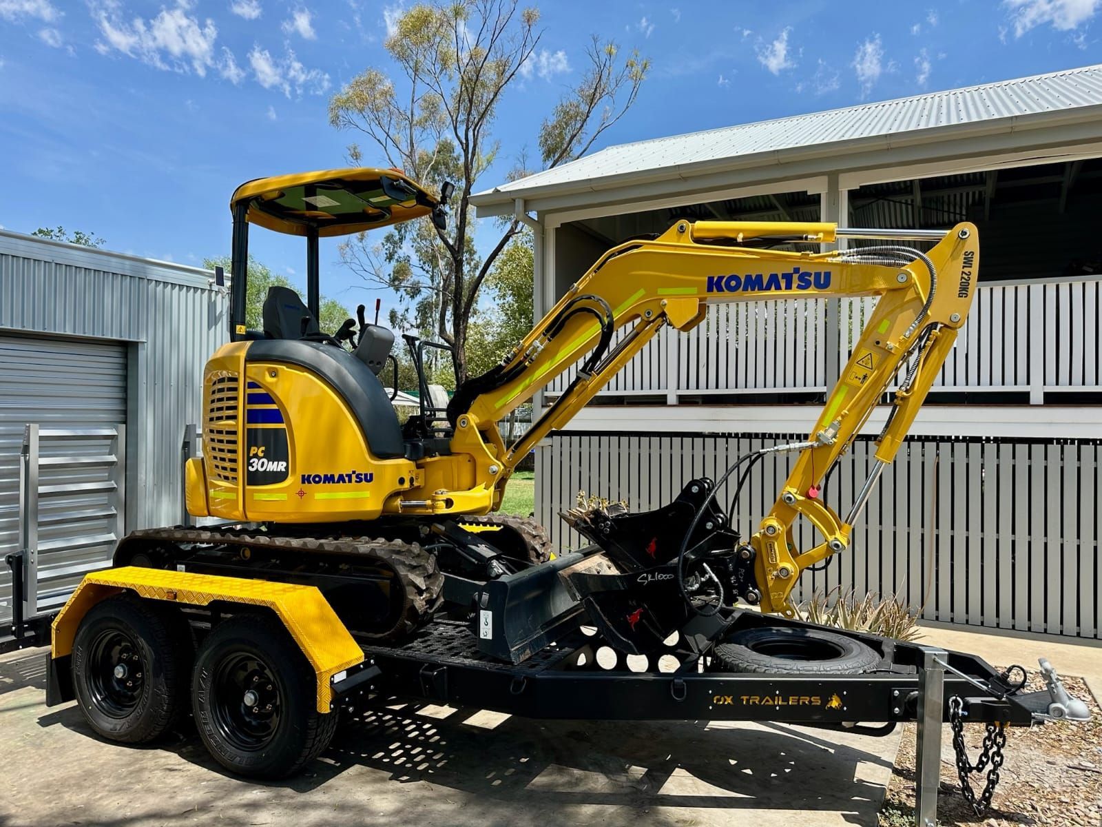 Colour Upgrade to match CAT excavator.