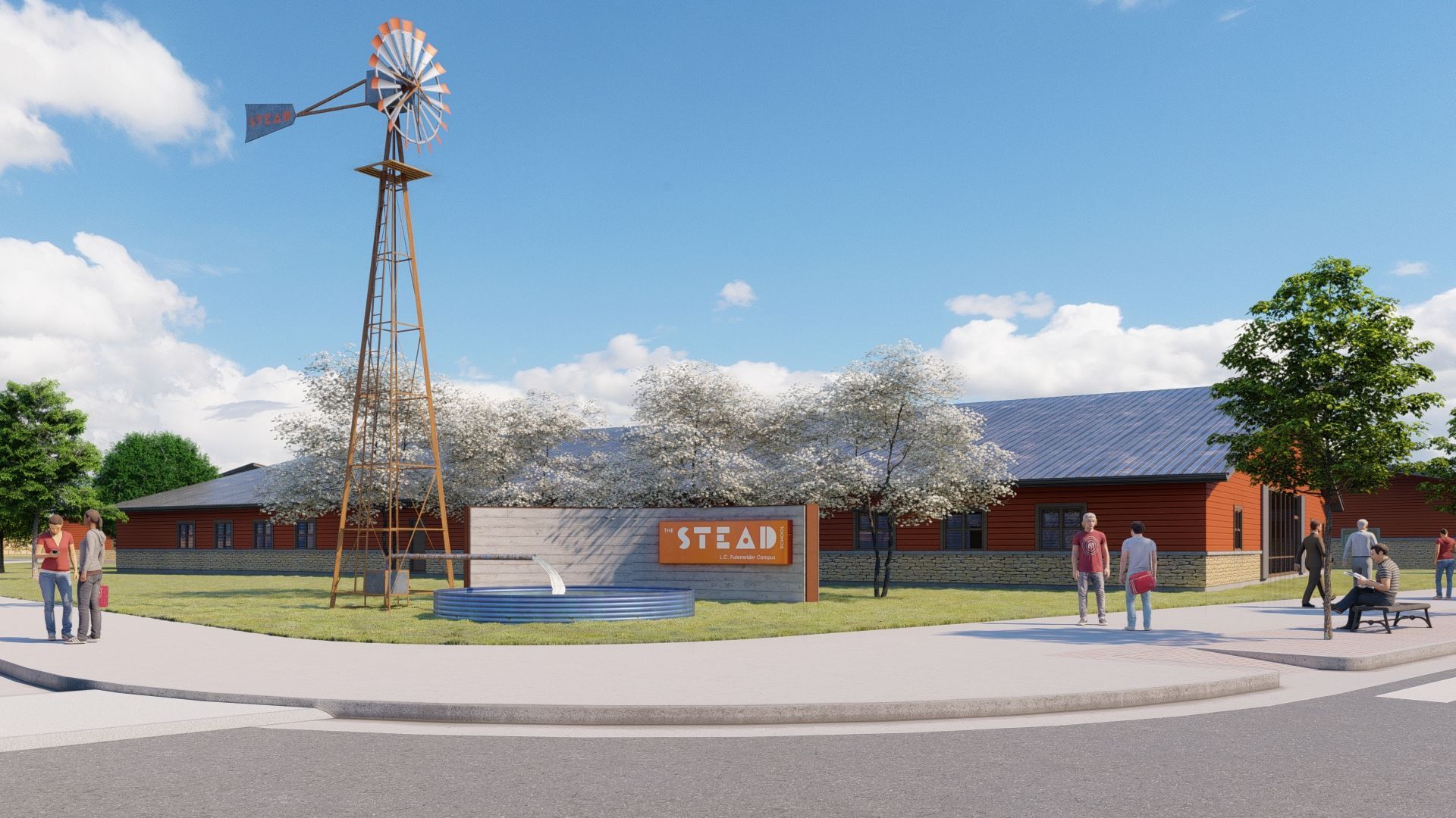 Signage renderings