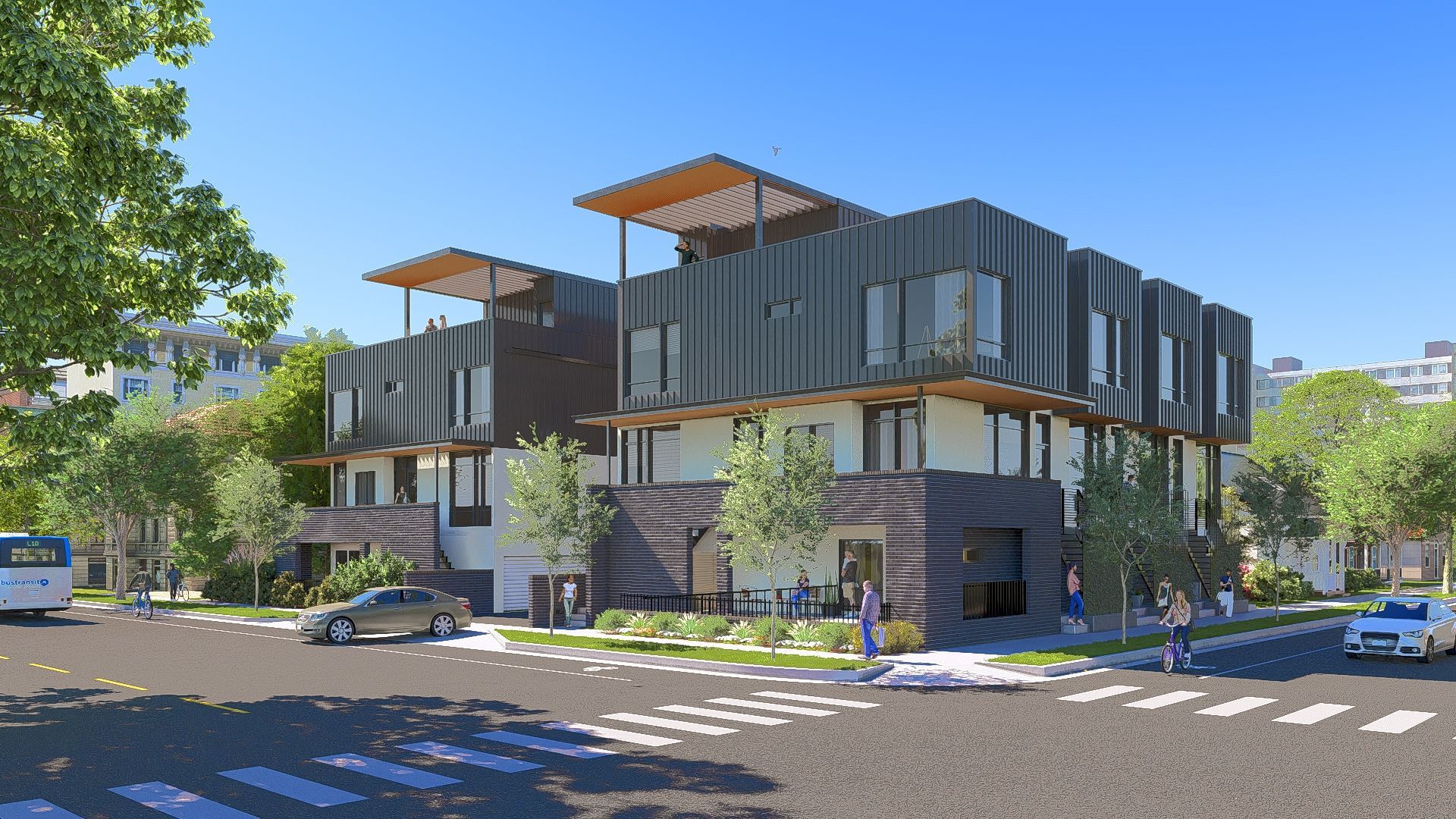 Multifamily renderings