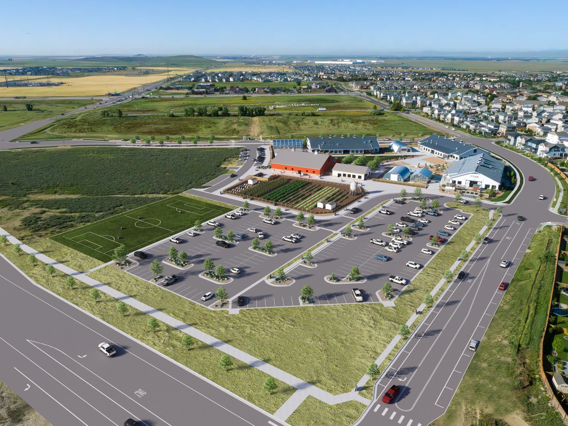 Aerial rendering