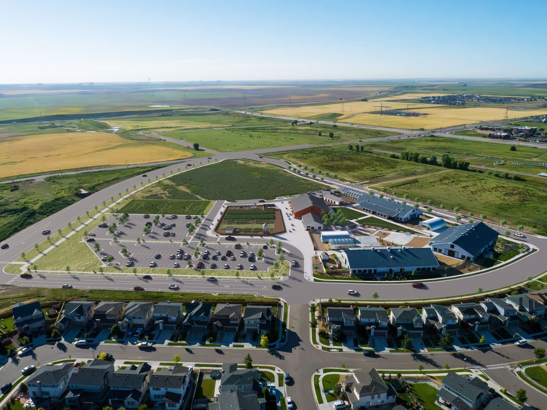 Aerial rendering