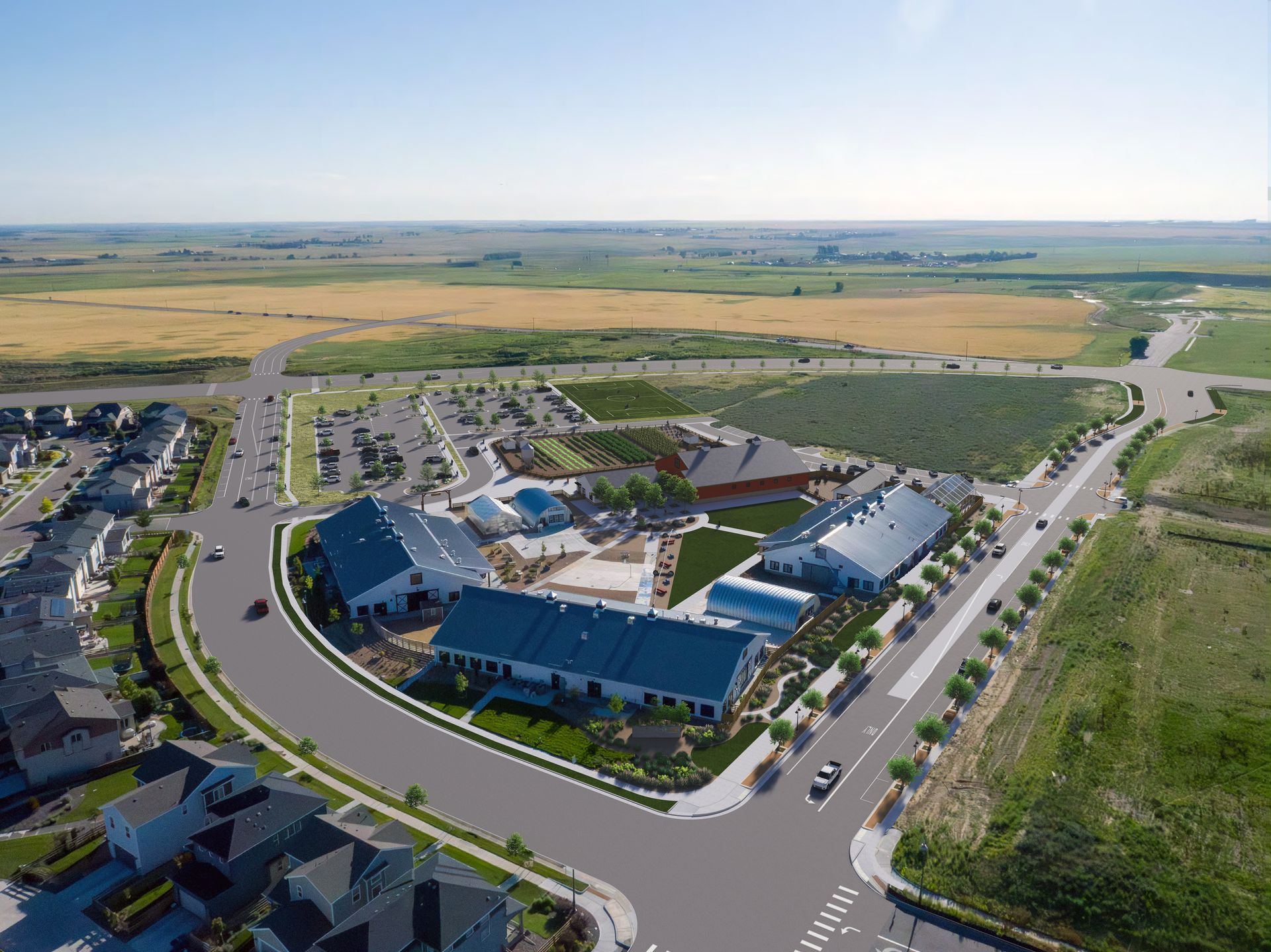 Aerial rendering