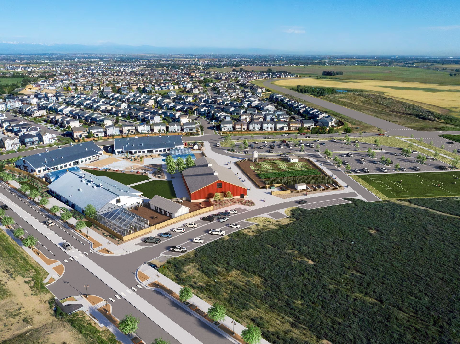 Aerial rendering