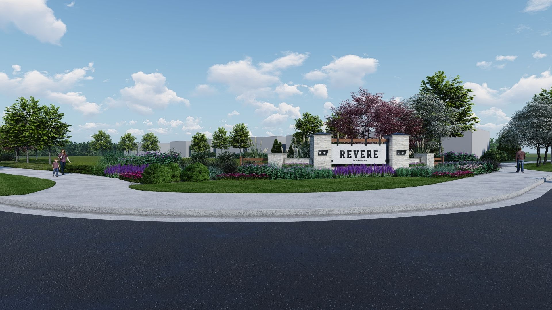 Signage renderings