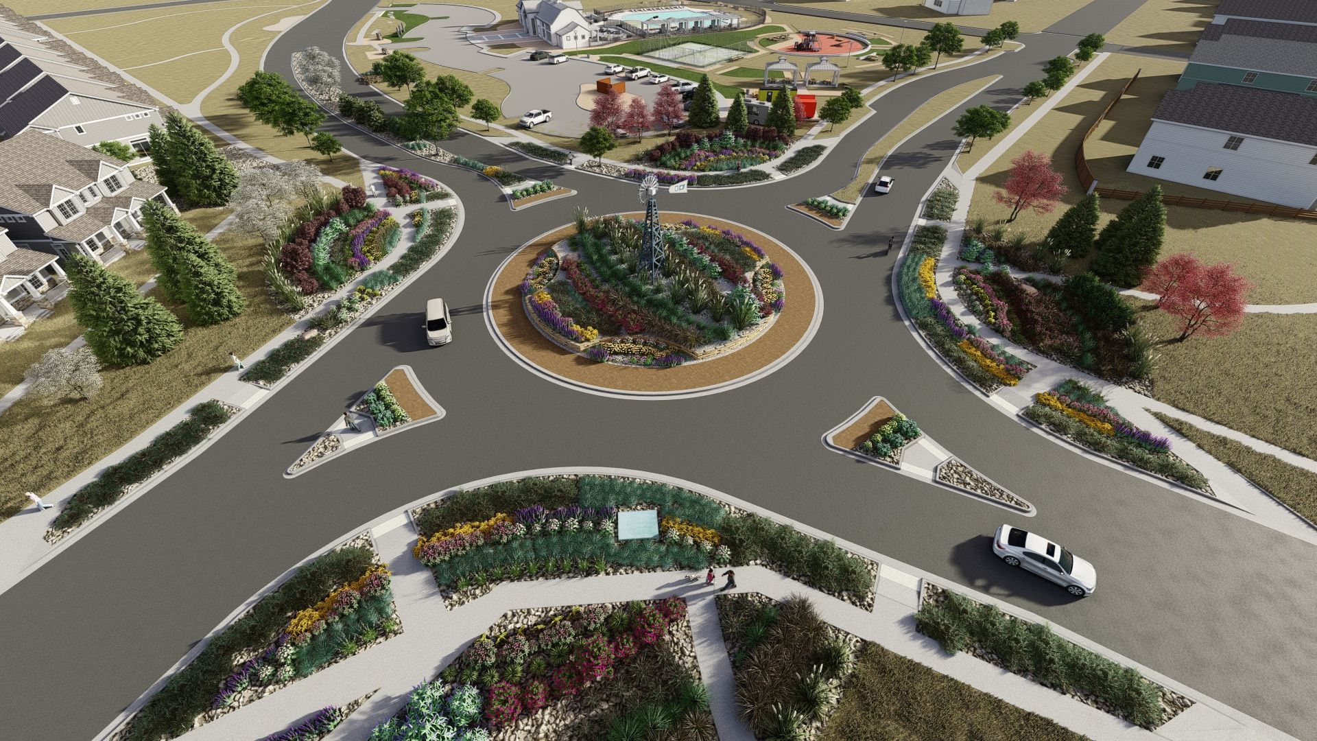 Aerial rendering