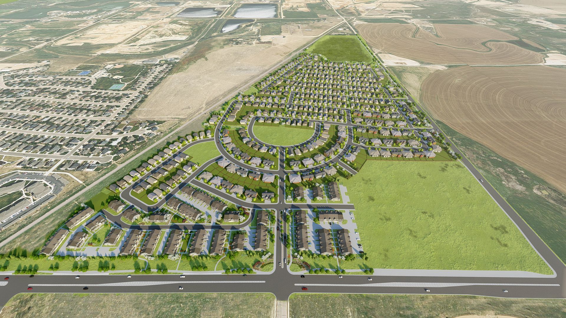 Aerial rendering