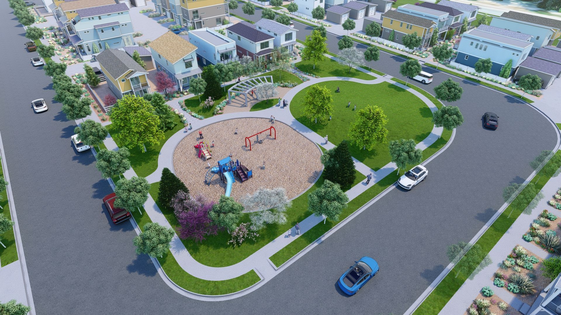 Aerial rendering