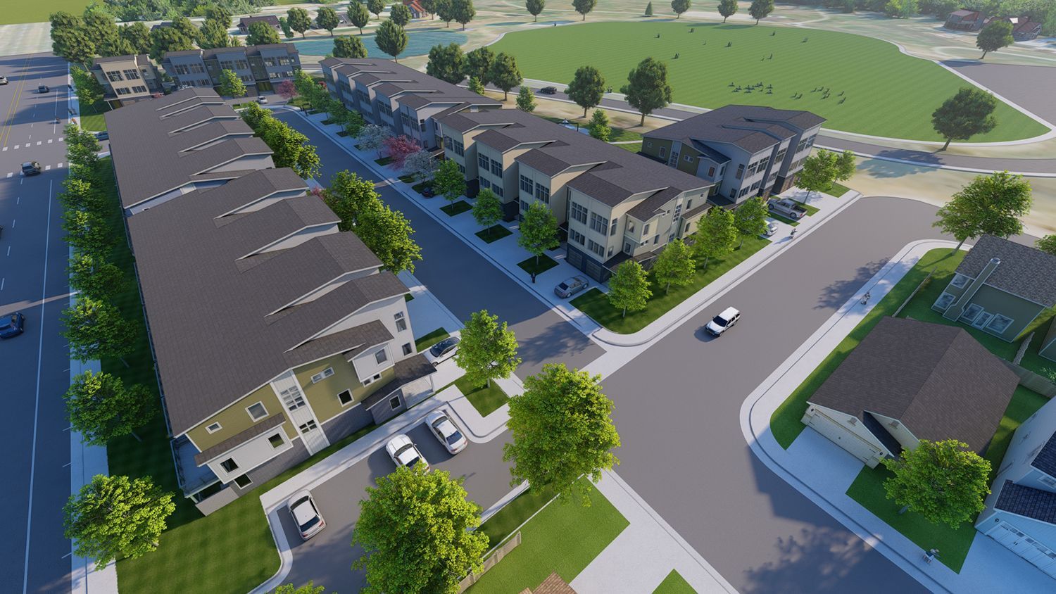 Aerial rendering