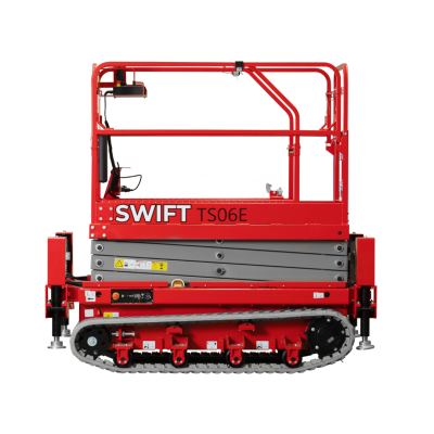 Self leveling scissor lift