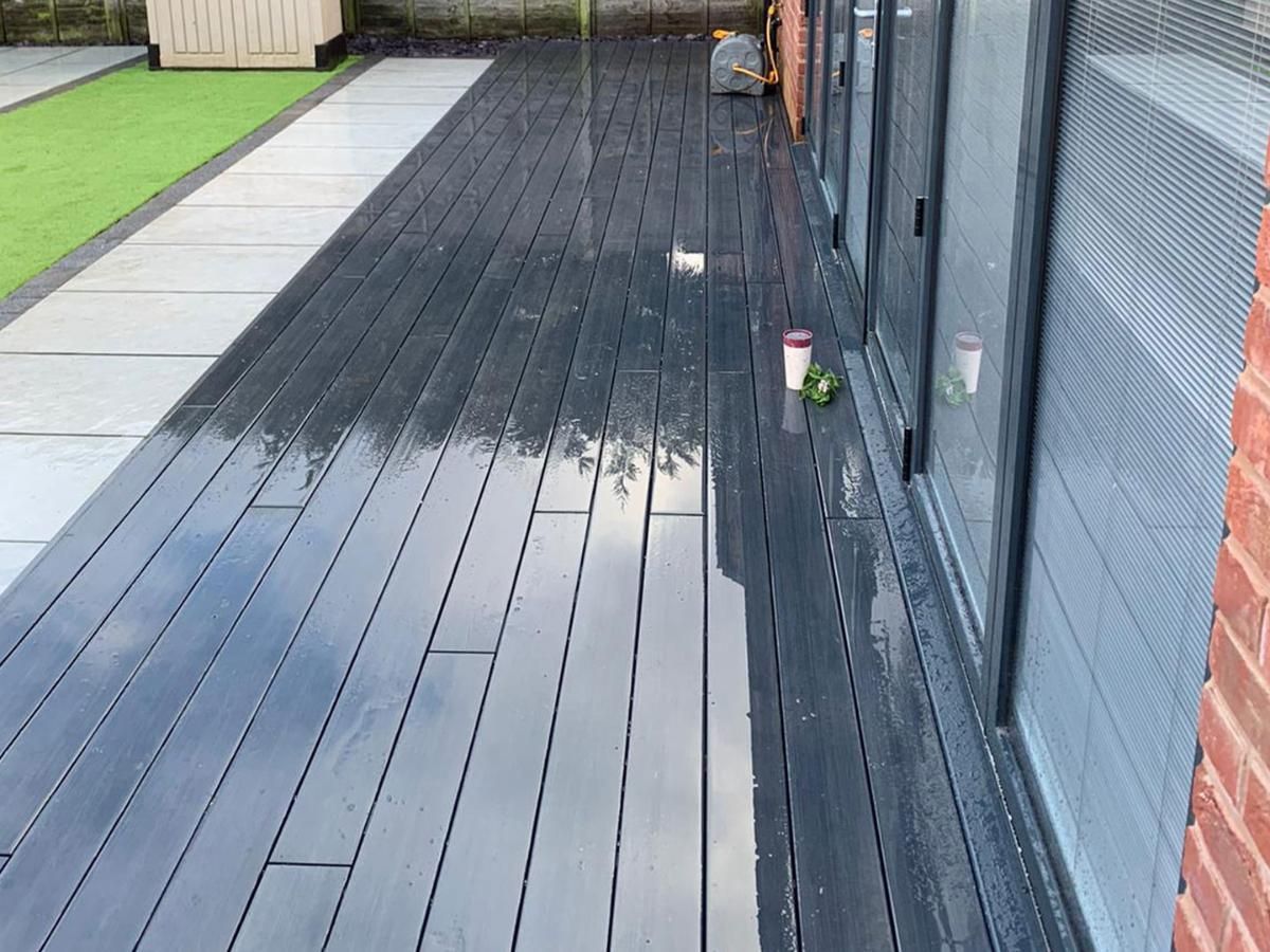 Zest Decking Matlock - grey composite decking