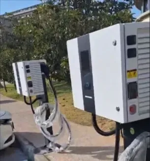 סיום התקנת עדמות DC לטעינה חשמלית