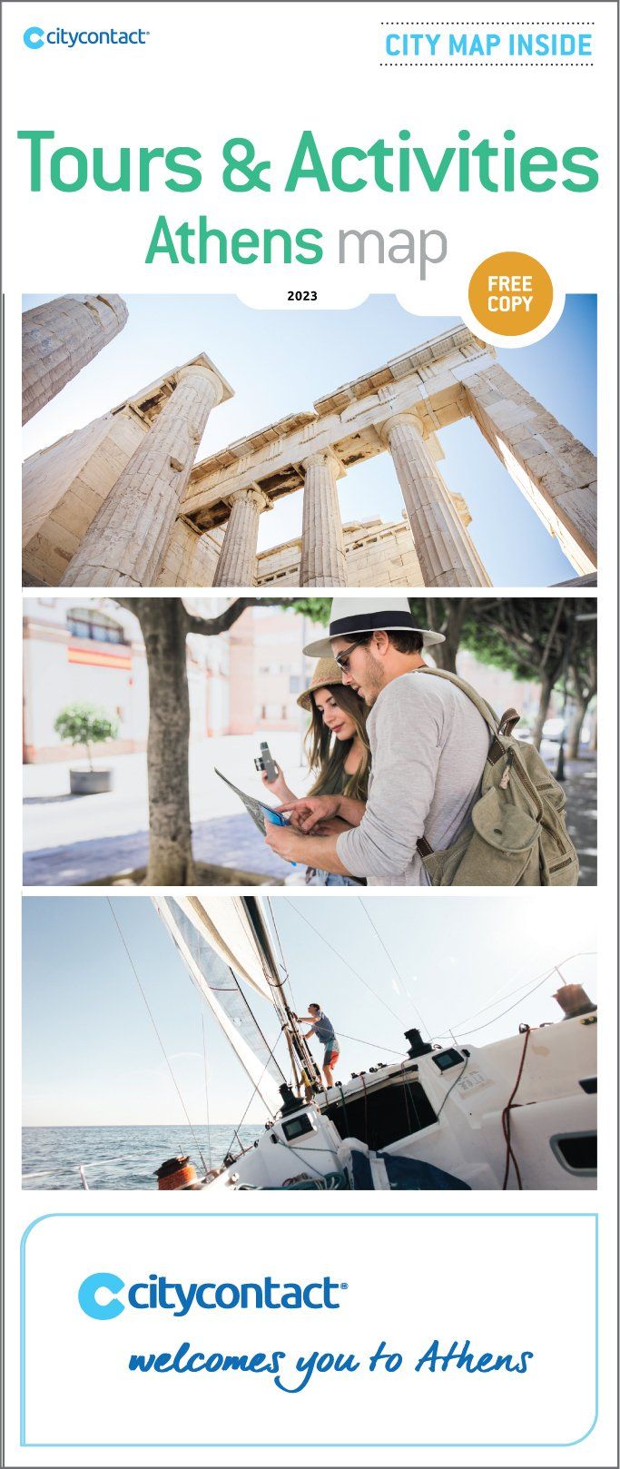 Glyfada & Athens Riviera Map